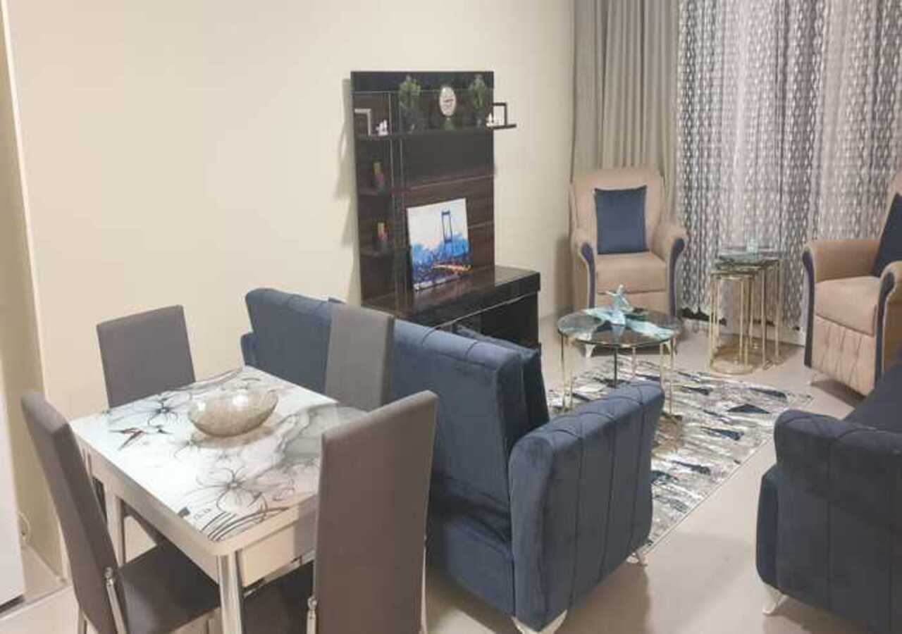 Furnished apartment for rent, one room and hall