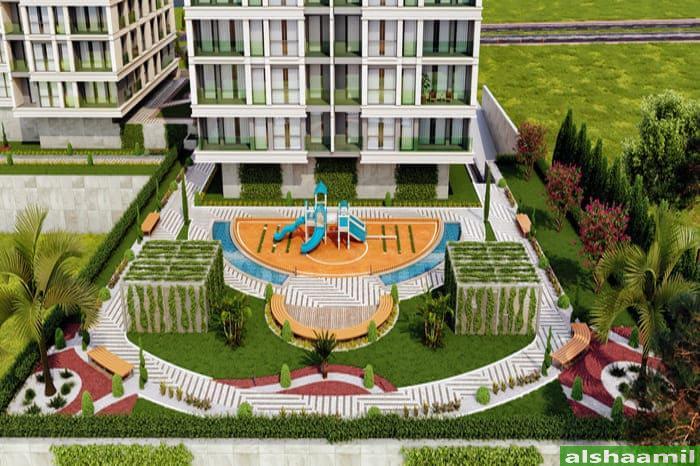 Duplex in installments in Alia Delunay project