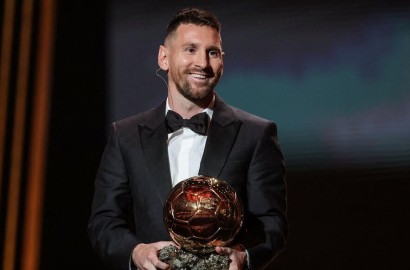 Ballon d'Or ceremony Messi wins