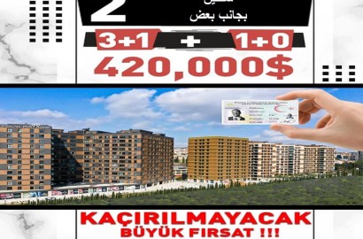 Two apartments in Kuchukcemkeh with citizenship